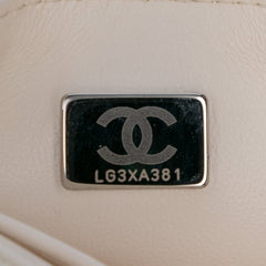 Small Patent Camellia Single Flap