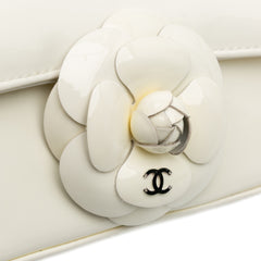 Small Patent Camellia Single Flap