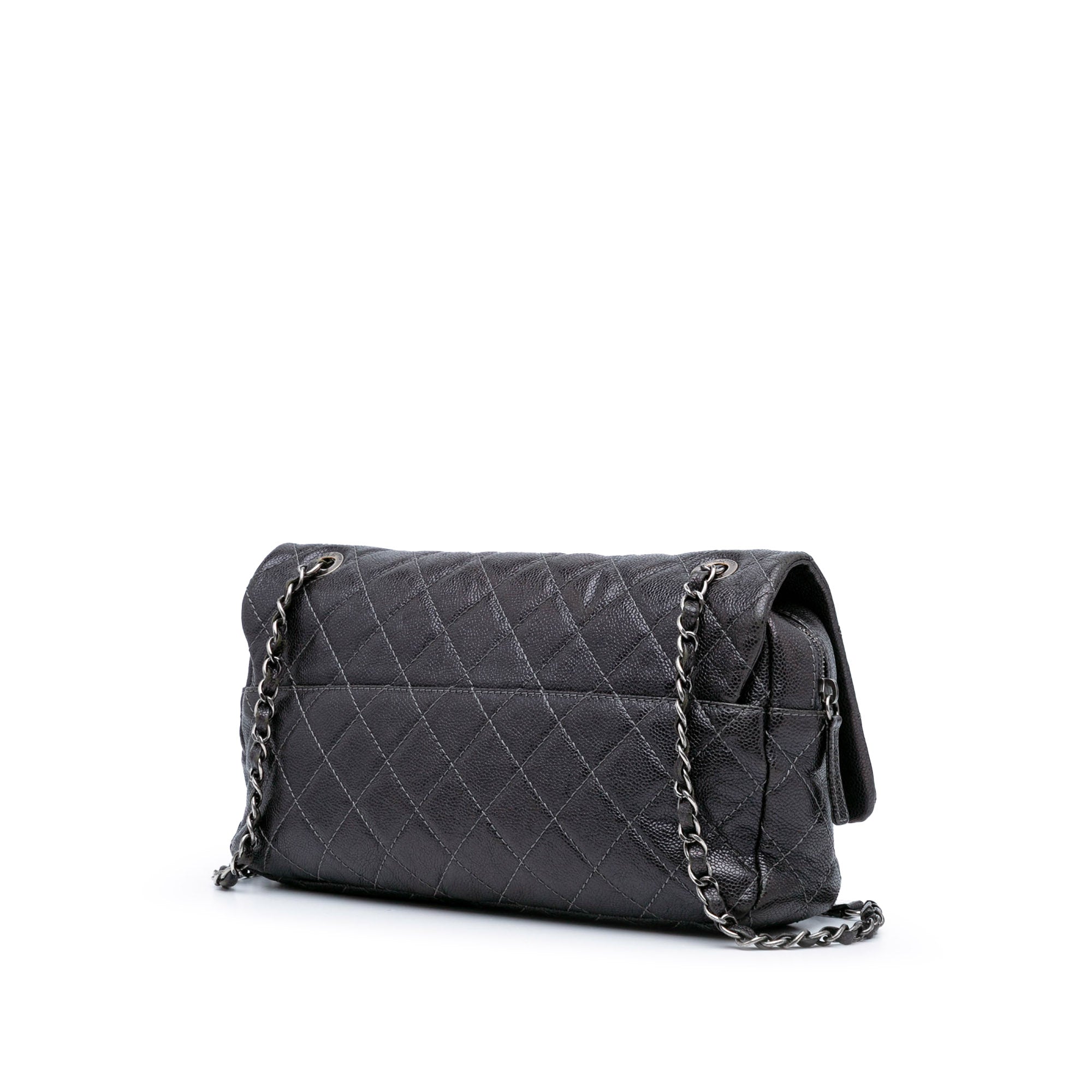Jumbo Quilted Caviar Easy Flap Bag