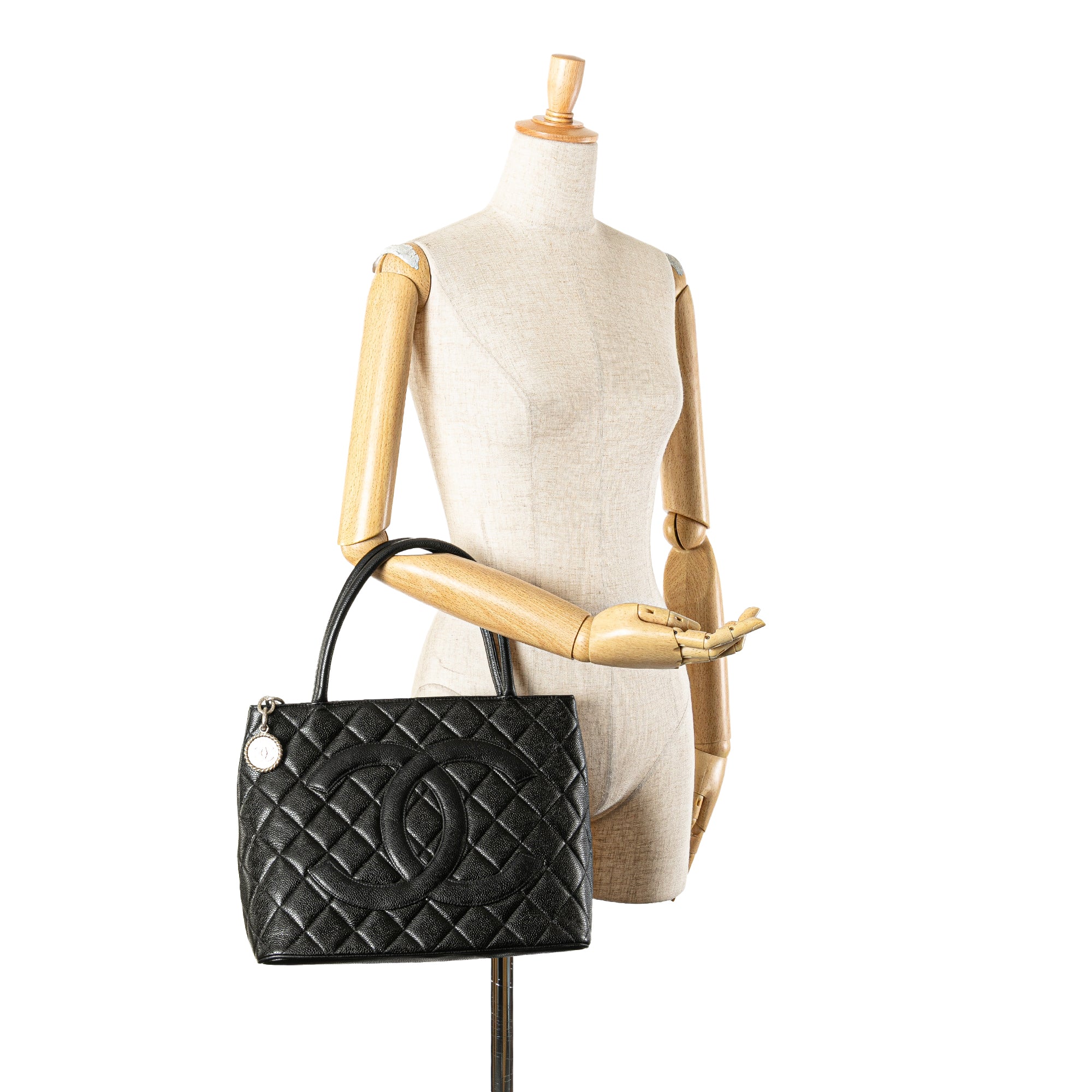 Caviar Medallion Tote
