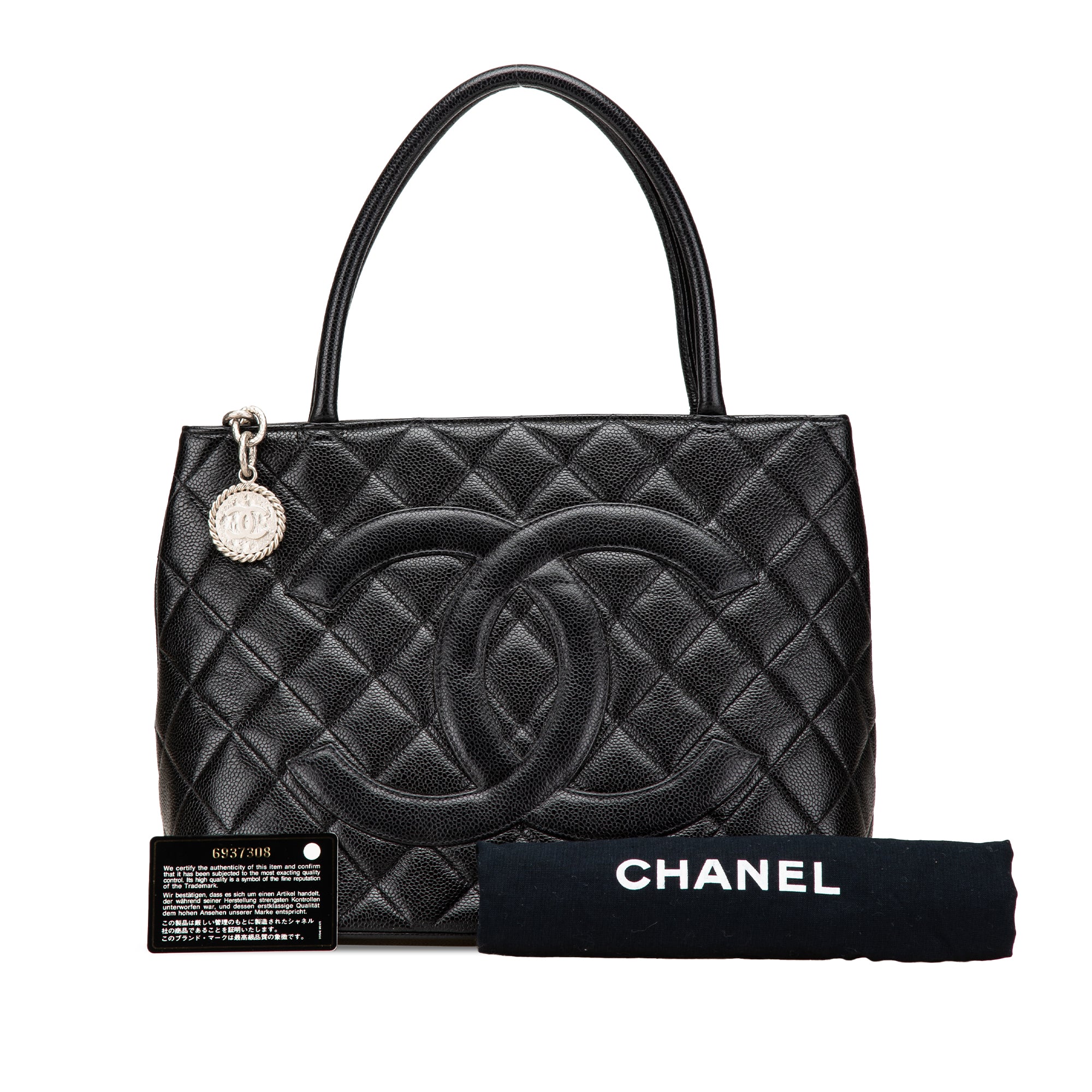 Caviar Medallion Tote