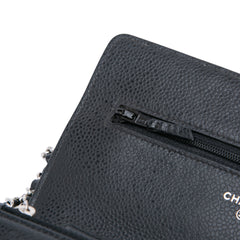 CC Quilted Caviar Wallet on Chain