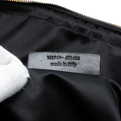 Oversized Wool Patchwork Muse Handbag