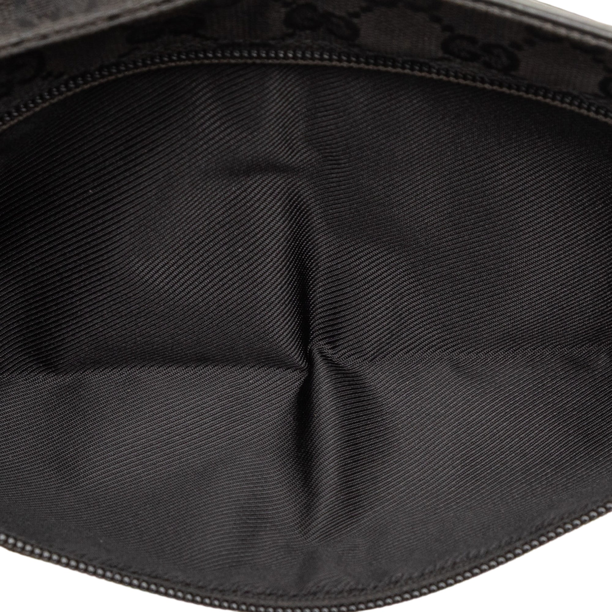 GG Canvas Double Pocket Belt Bag