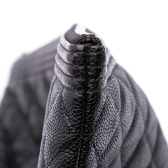 Large Quilted Caviar Boy O Case Clutch
