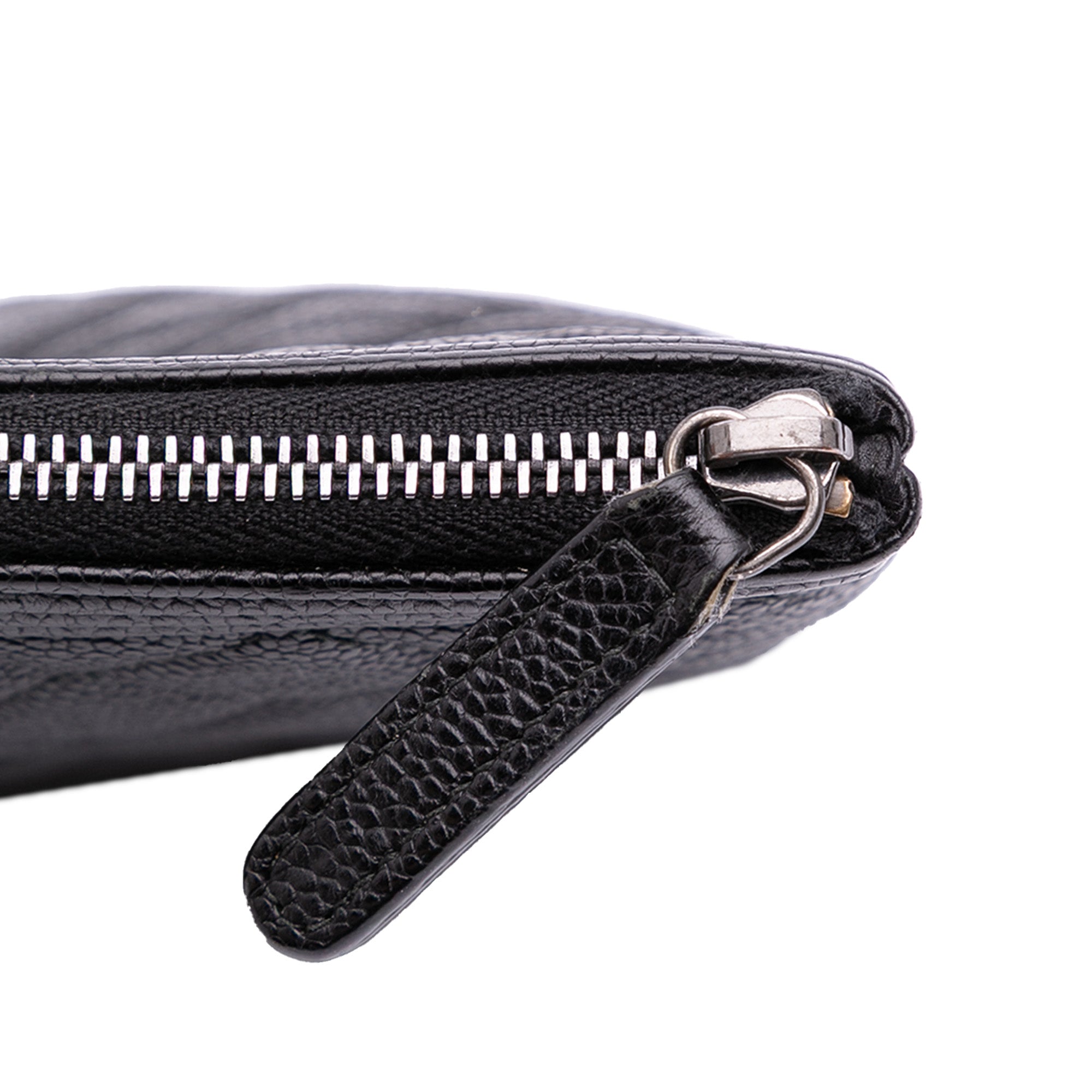 Large Quilted Caviar Boy O Case Clutch