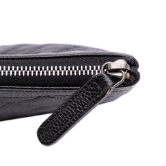 Large Quilted Caviar Boy O Case Clutch