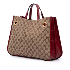 Medium GG Canvas Horsebit 1955 Chain Tote