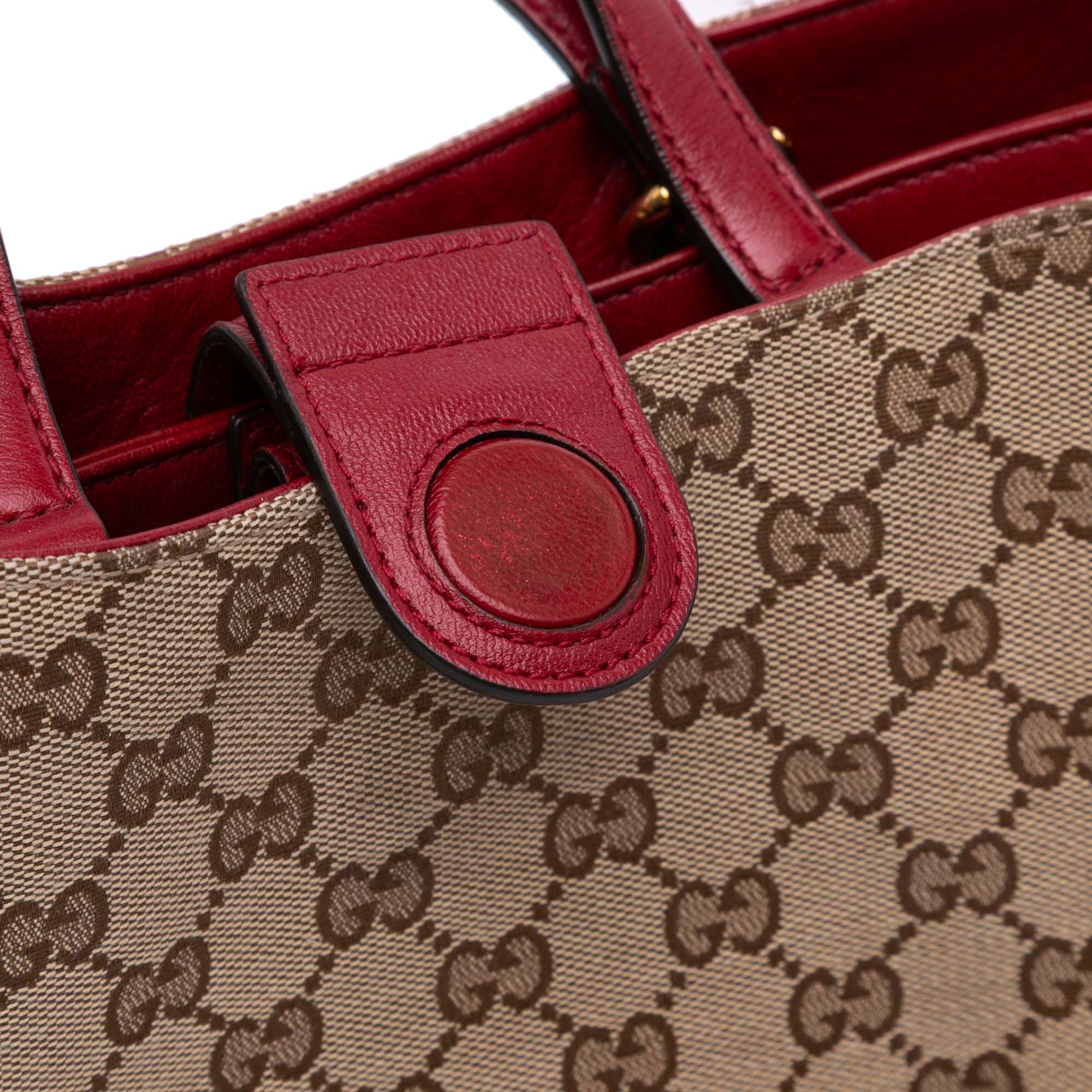 Medium GG Canvas Horsebit 1955 Chain Tote