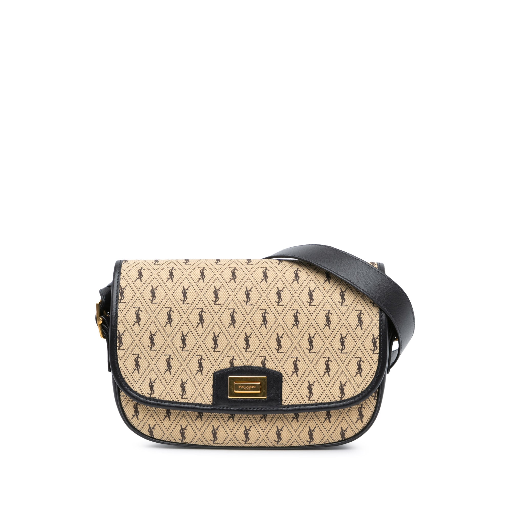 Medium Canvas Monogram All Over Crossbody