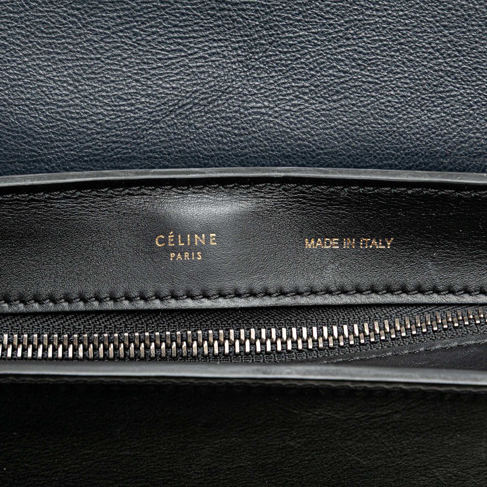 Medium Tricolor Calfskin and Suede Trapeze Satchel