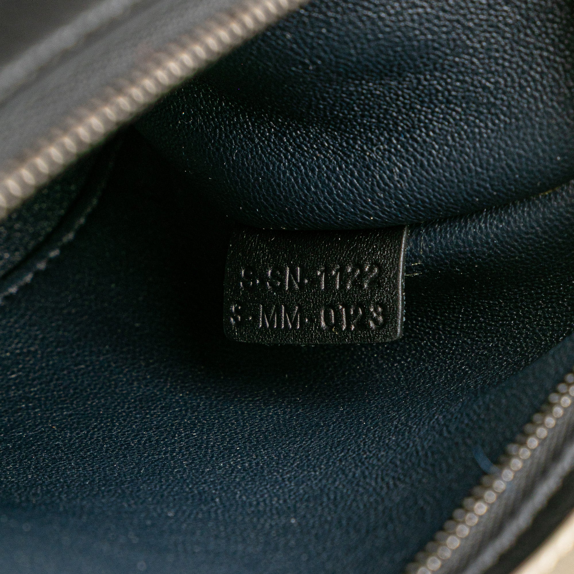 Medium Tricolor Calfskin and Suede Trapeze Satchel