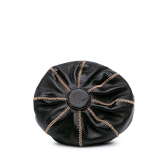 Mini Lambskin and Satin Reversible Sac Cordon