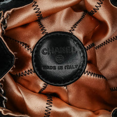 Mini Lambskin and Satin Reversible Sac Cordon
