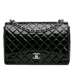 Maxi Classic Patent Double Flap_0