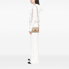 Honeycomb Coated Canvas Crossbody