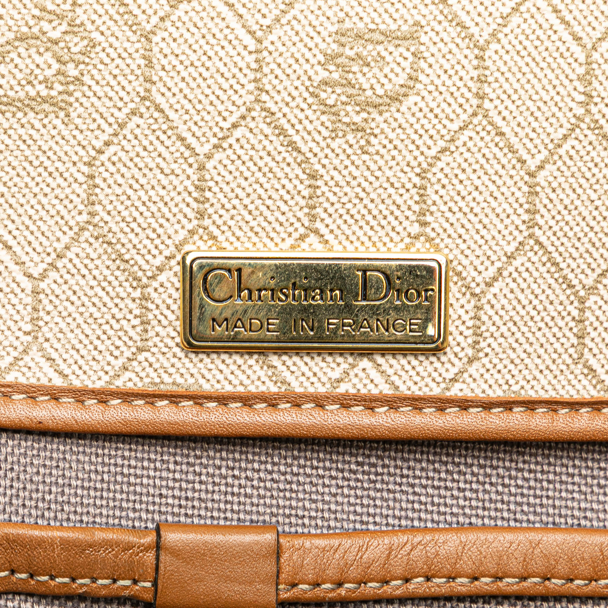 Honeycomb Coated Canvas Crossbody
