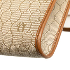 Honeycomb Coated Canvas Crossbody