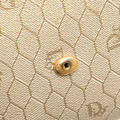 Honeycomb Coated Canvas Crossbody