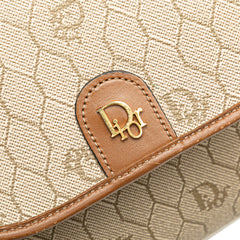 Honeycomb Coated Canvas Crossbody