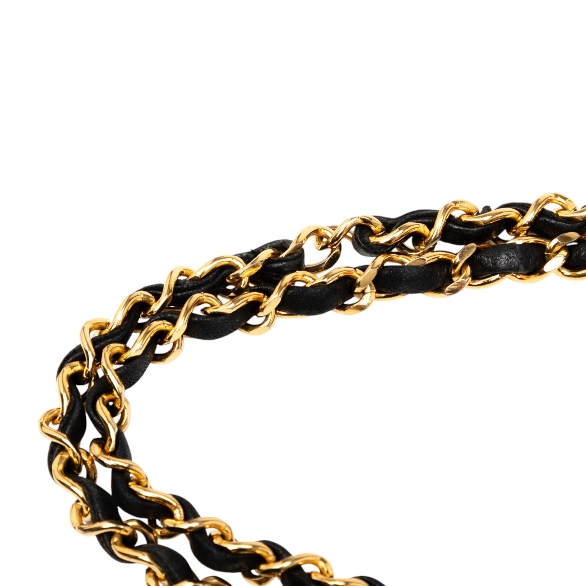 Small CC Quilted Lambskin Double Flap