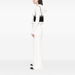 Small CC Quilted Lambskin Double Flap