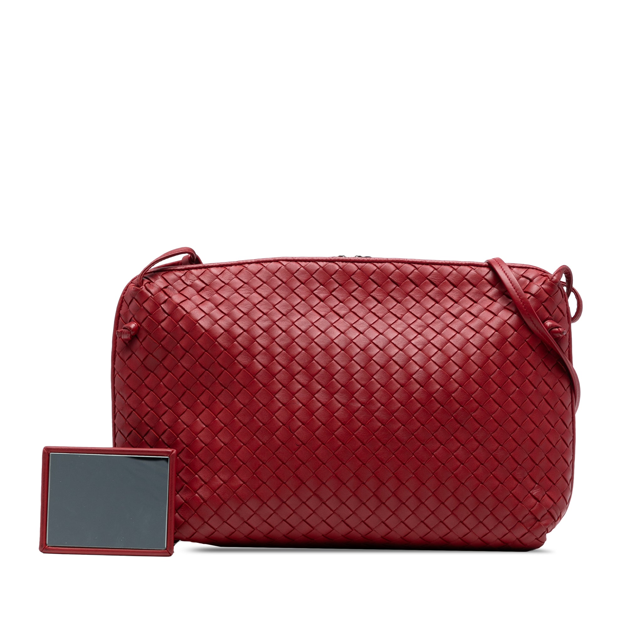 Large Nappa Intrecciato Nodini Crossbody