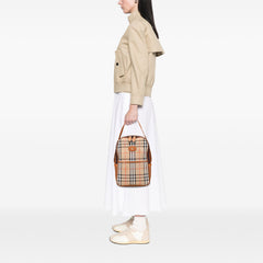Haymarket Check Canvas Handbag
