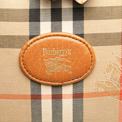Haymarket Check Canvas Handbag