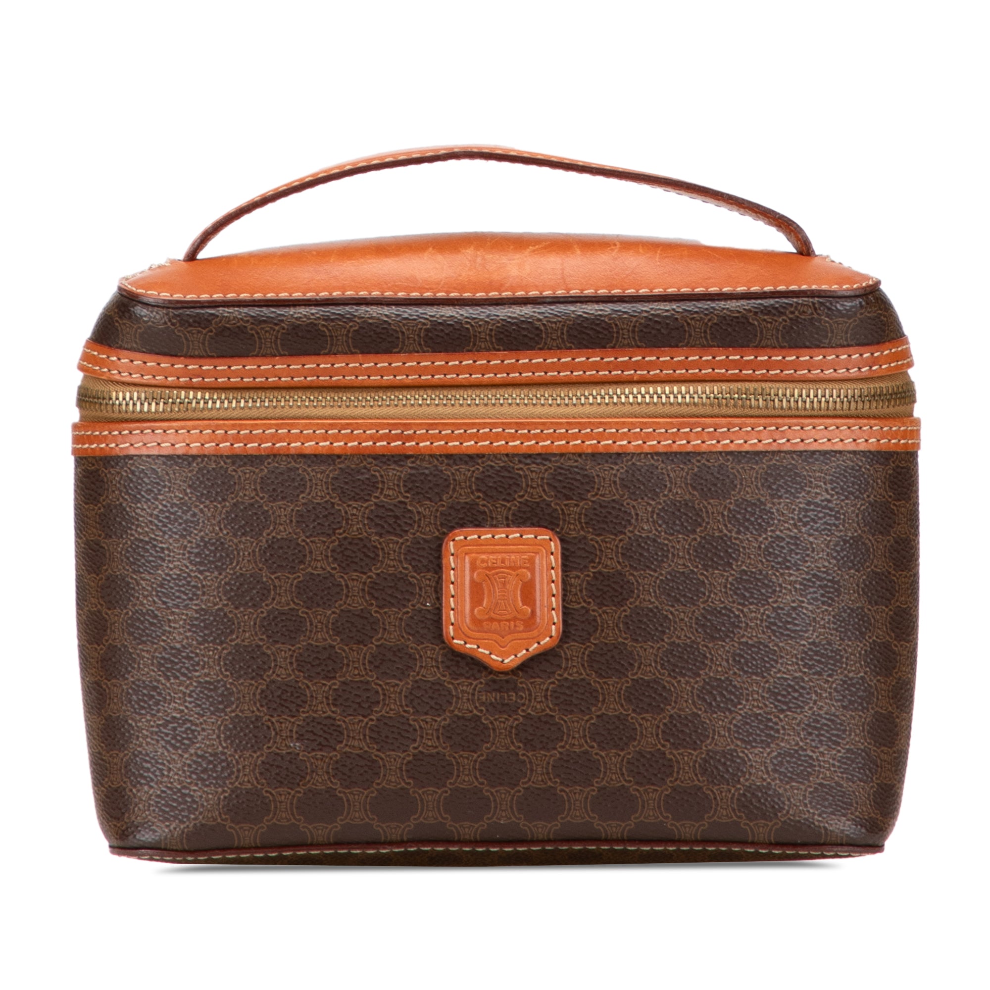 Macadam Coated Canvas Vanity Bag
