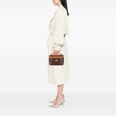 Macadam Coated Canvas Vanity Bag
