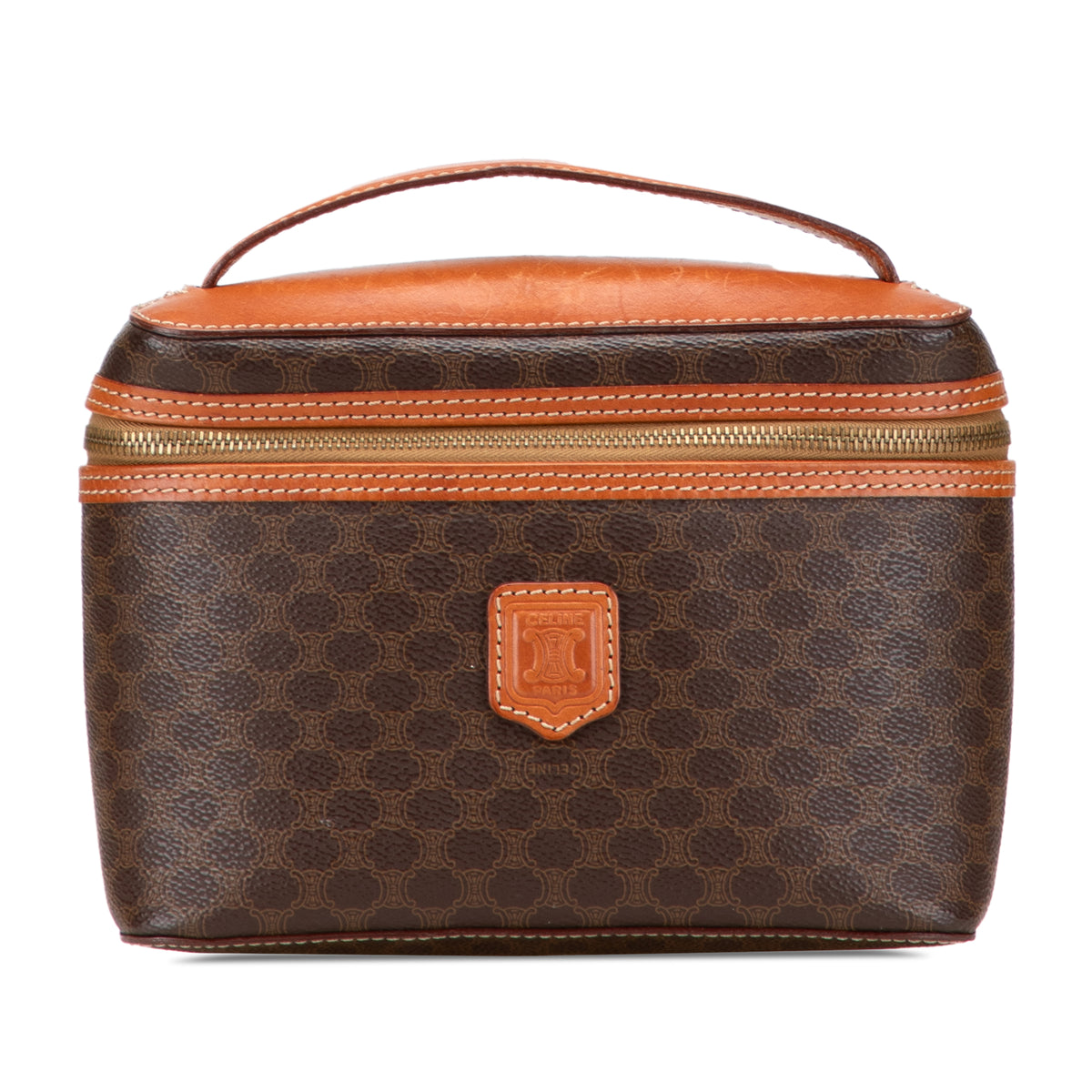 Macadam Coated Canvas Vanity Bag