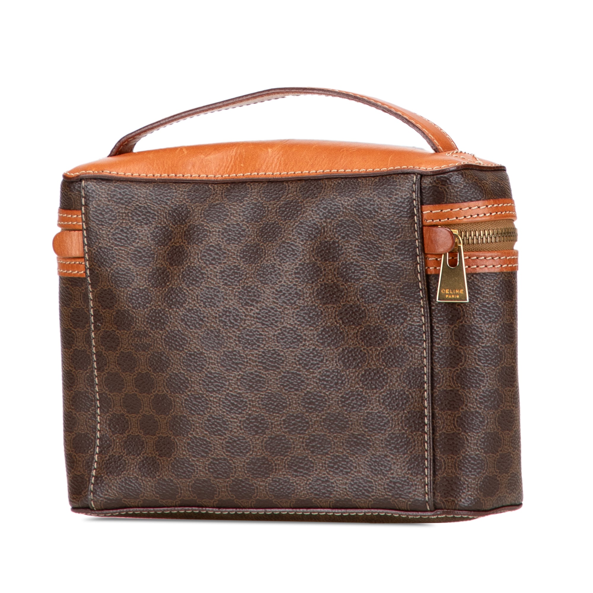 Macadam Coated Canvas Vanity Bag