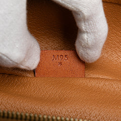 Macadam Coated Canvas Vanity Bag