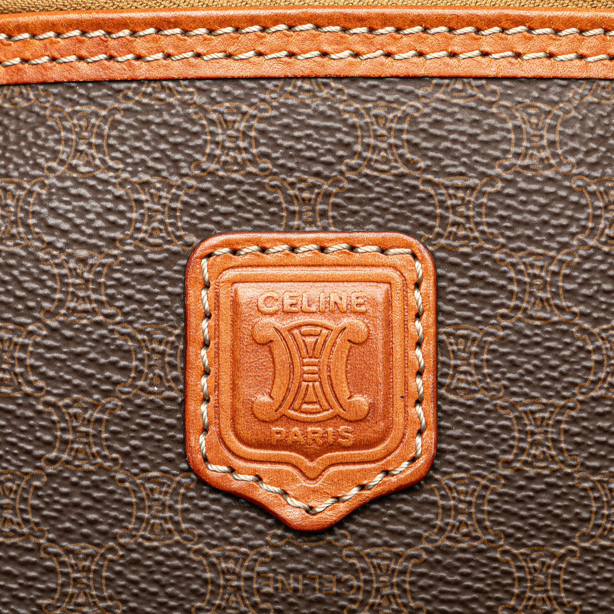 Macadam Coated Canvas Vanity Bag