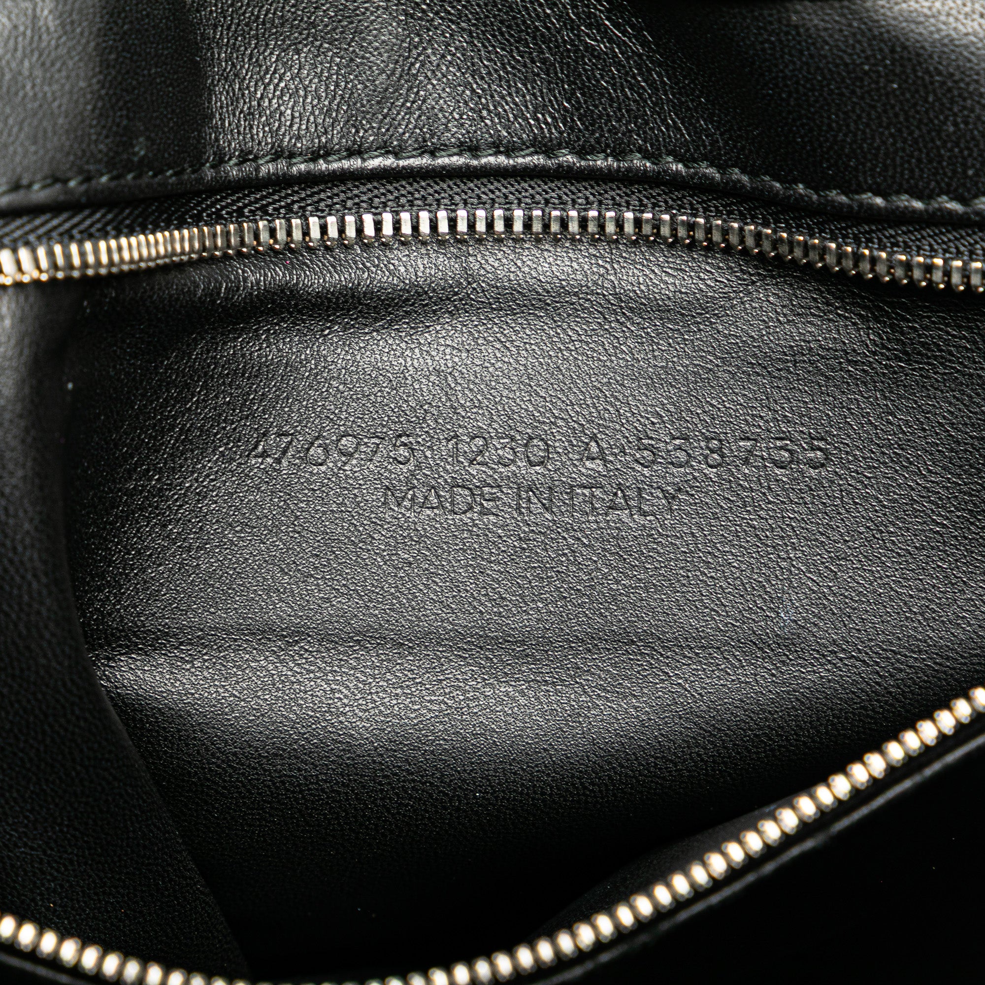 Medium Leather Triangle Duffle Bag