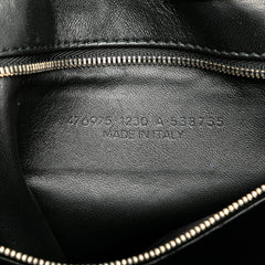 Medium Leather Triangle Duffle Bag