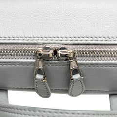 Medium Leather Triangle Duffle Bag