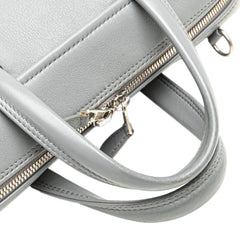 Medium Leather Triangle Duffle Bag