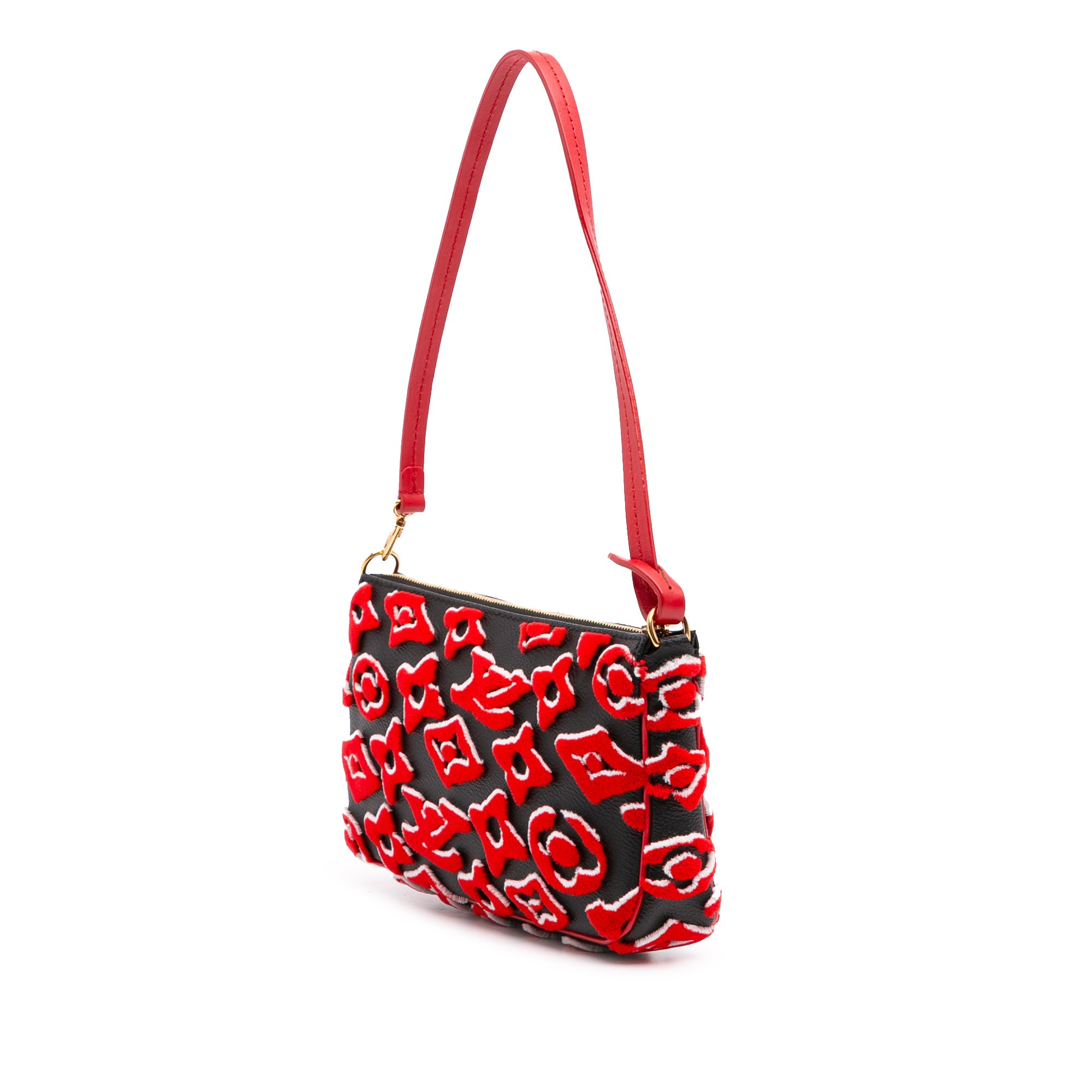 Urs Fischer Monogram Tuffetage Pochette Accessoires