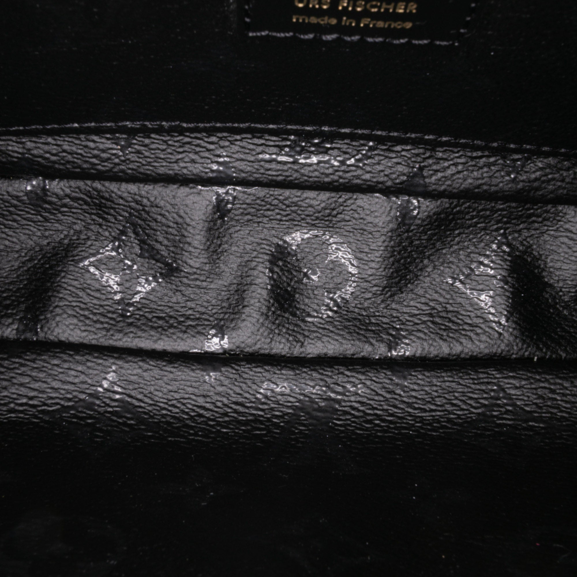 Urs Fischer Monogram Tuffetage Pochette Accessoires