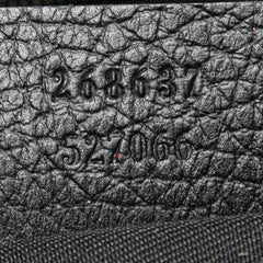 Pebbled Leather Abbey D Ring Shoulder Bag