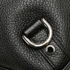 Pebbled Leather Abbey D Ring Shoulder Bag