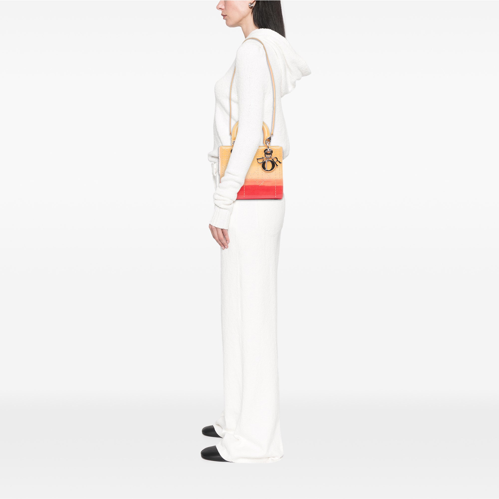 Medium Ombre Patent Cannage Lady Dior