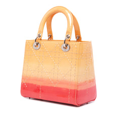 Medium Ombre Patent Cannage Lady Dior