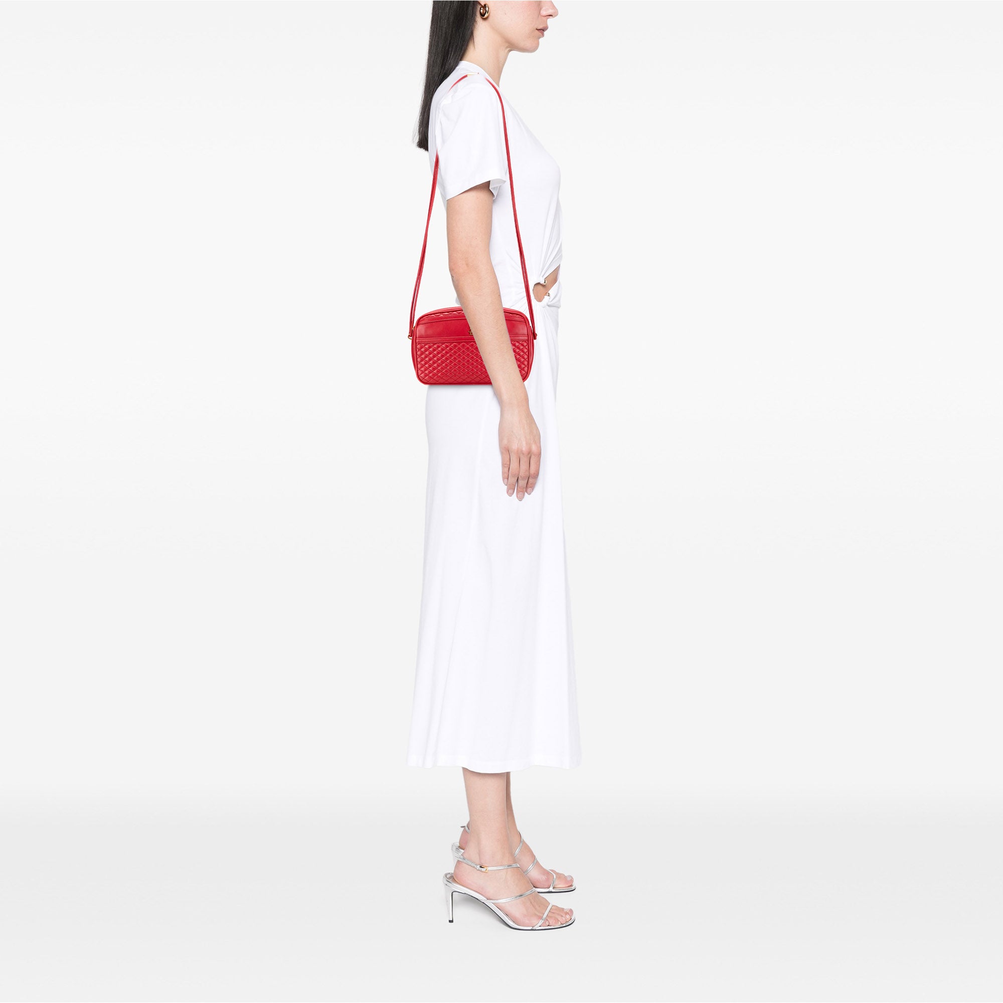 Quilted Lambskin Victoire Camera Bag