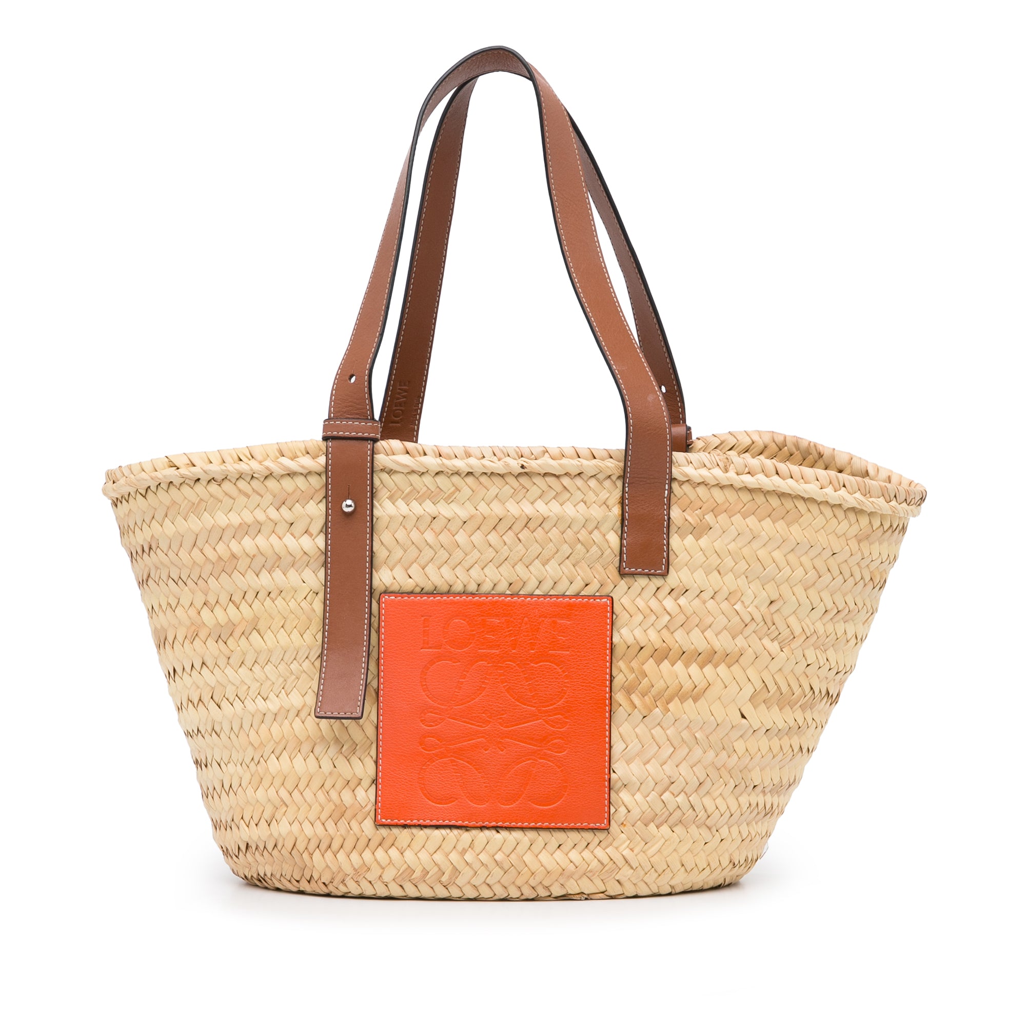 Raffia Basket Tote Bag_0