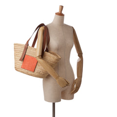 Raffia Basket Tote Bag_7