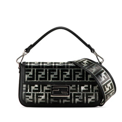 Medium Zucca PVC Baguette Satchel