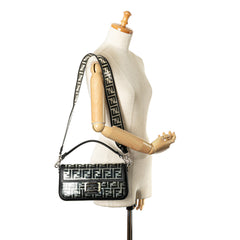 Medium Zucca PVC Baguette Satchel